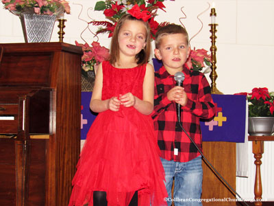 Annual Recital 2018 at the Collbran Congregational Church in Collbran Colorado